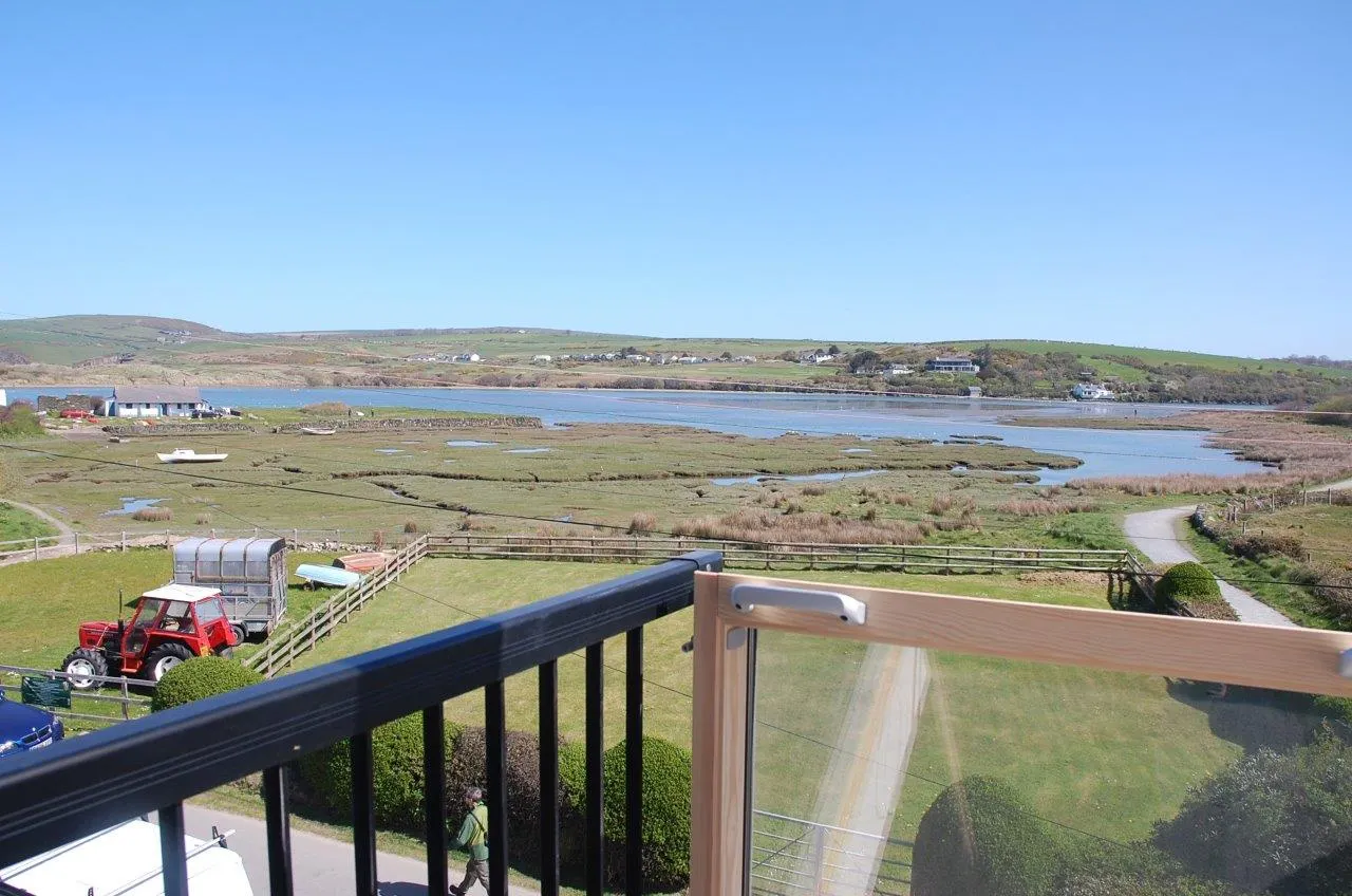 Views from the velux window over the estuary